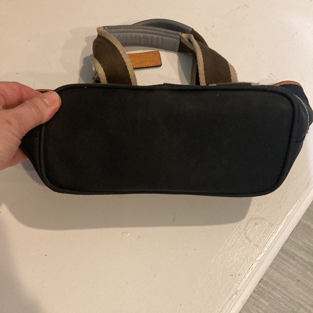 Small Coach Bag, canvas, leather. N. K04K - 6260. Nice! - Picture 3 of 5